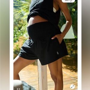 Hatch x FP Movement maternity short set